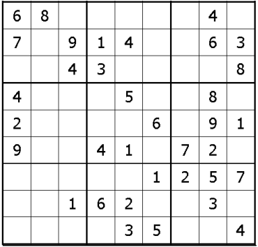 Printable Sudoku on Click  On The Sudoku To Download A Printable Copy